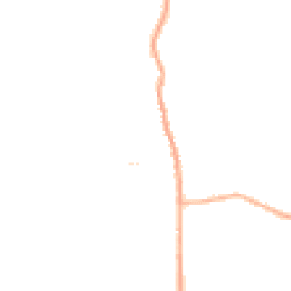 Night-time road noise heatmap for DN17 3NX