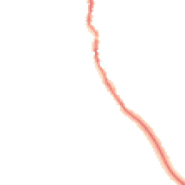 Night-time road noise heatmap for DN17 4DU