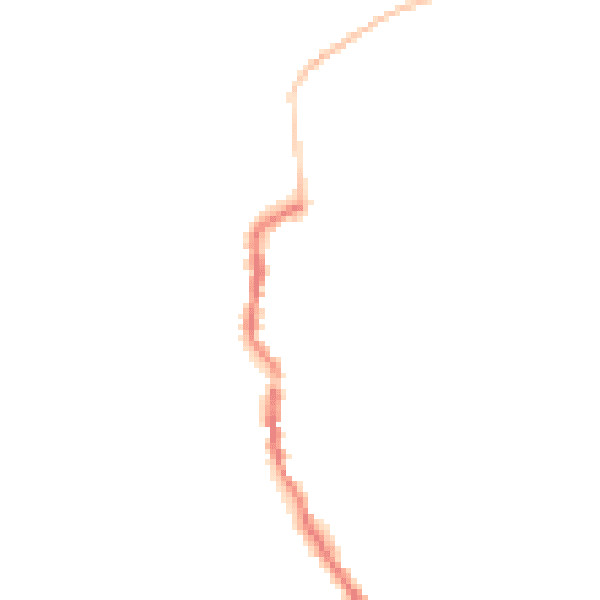 Night-time road noise heatmap for DN17 4HL