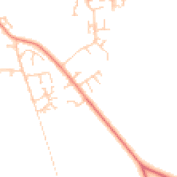 Daytime road noise heatmap for DN18 6ES