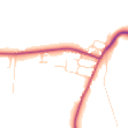 Daytime road noise heatmap for DN18 6HP