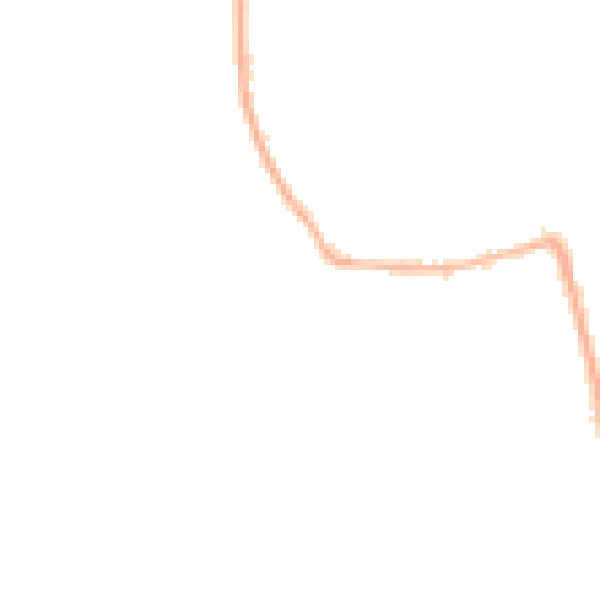 Night-time road noise heatmap for DN20 0AN