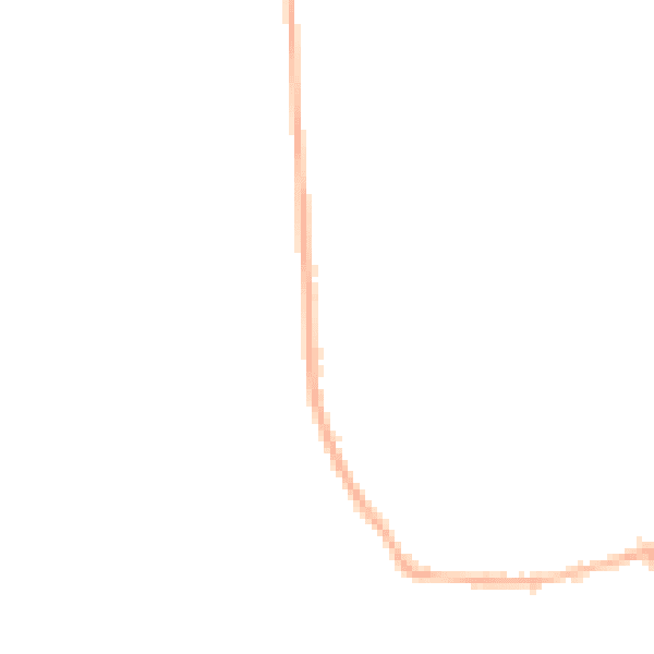 Night-time road noise heatmap for DN20 0AT