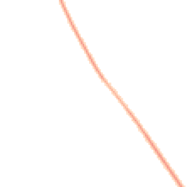 Night-time road noise heatmap for DN20 0DH