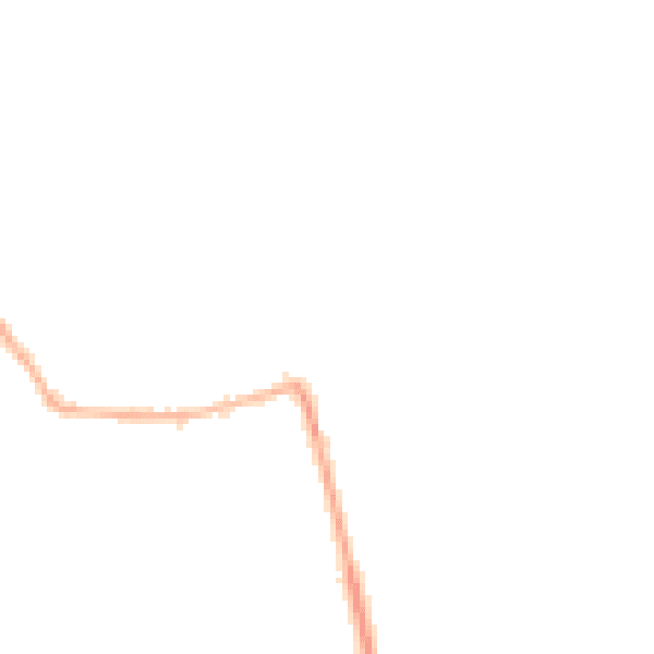 Night-time road noise heatmap for DN20 0DL