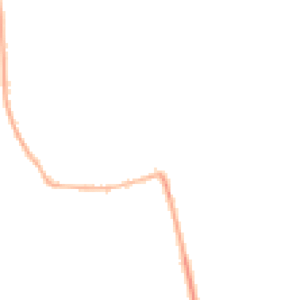 Night-time road noise heatmap for DN20 0DP