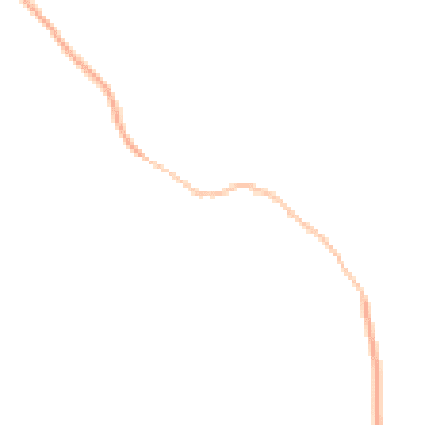 Night-time road noise heatmap for DN20 0LZ