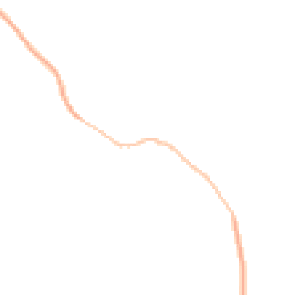 Night-time road noise heatmap for DN20 0NA