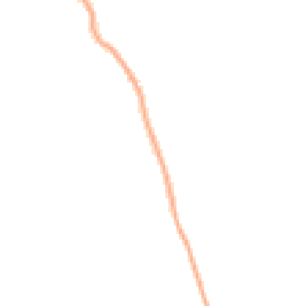 Night-time road noise heatmap for DN20 0PL