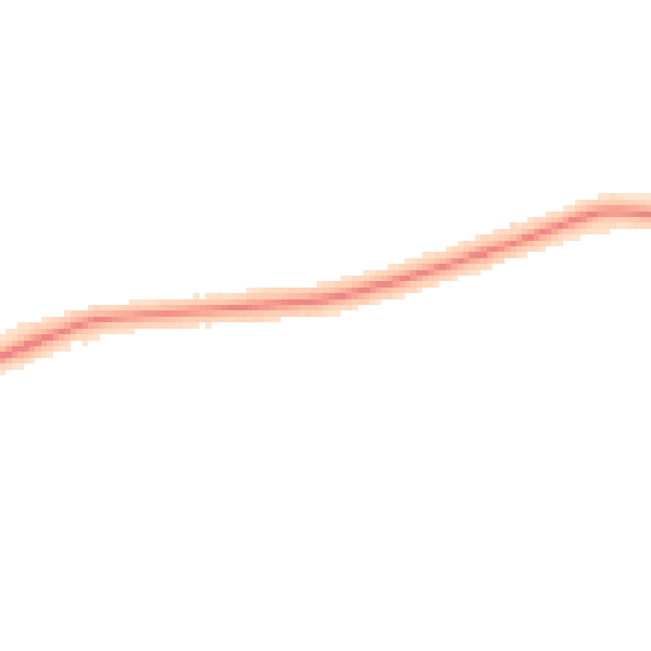 Night-time road noise heatmap for DN33 1AY