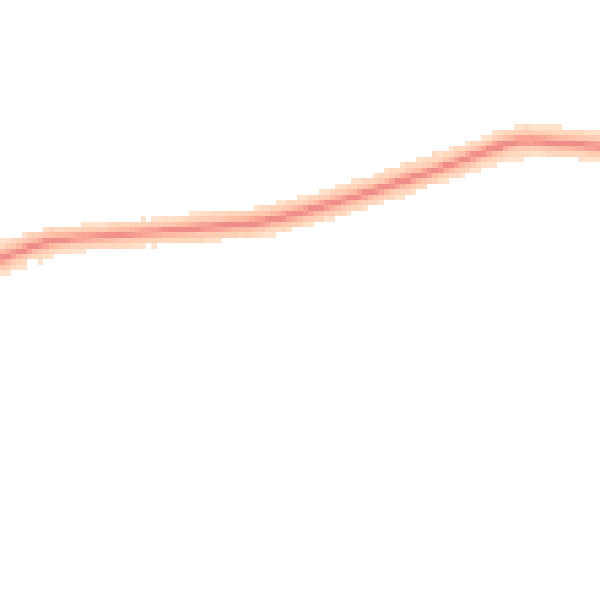 Night-time road noise heatmap for DN33 1BB
