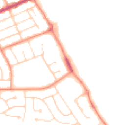 Daytime road noise heatmap for DN35 0AH