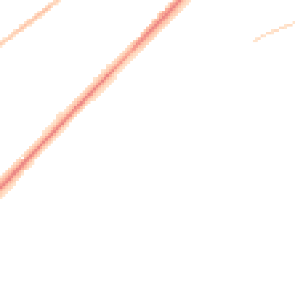 Night-time road noise heatmap for DN35 0JU
