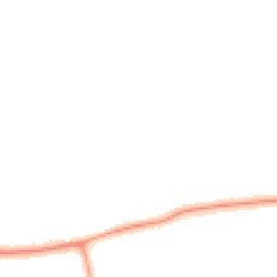 Night-time road noise heatmap for DN35 0QR