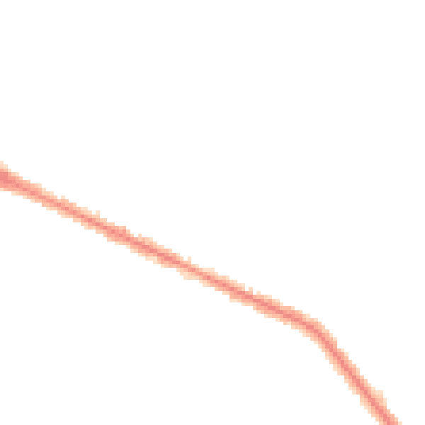 Night-time road noise heatmap for DN35 7PU