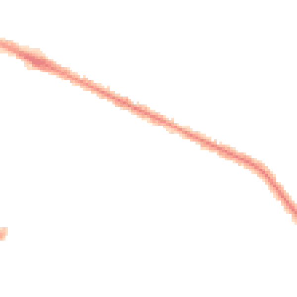 Night-time road noise heatmap for DN35 7RJ
