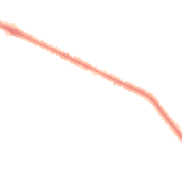 Night-time road noise heatmap for DN35 7RQ