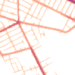 Daytime road noise heatmap for DN35 7SD