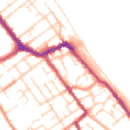 Daytime road noise heatmap for DN35 8NA