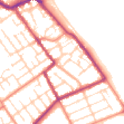 Daytime road noise heatmap for DN35 8RU