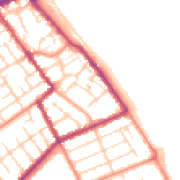 Daytime road noise heatmap for DN35 8RX