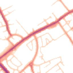 Daytime road noise heatmap for DN35 9JN