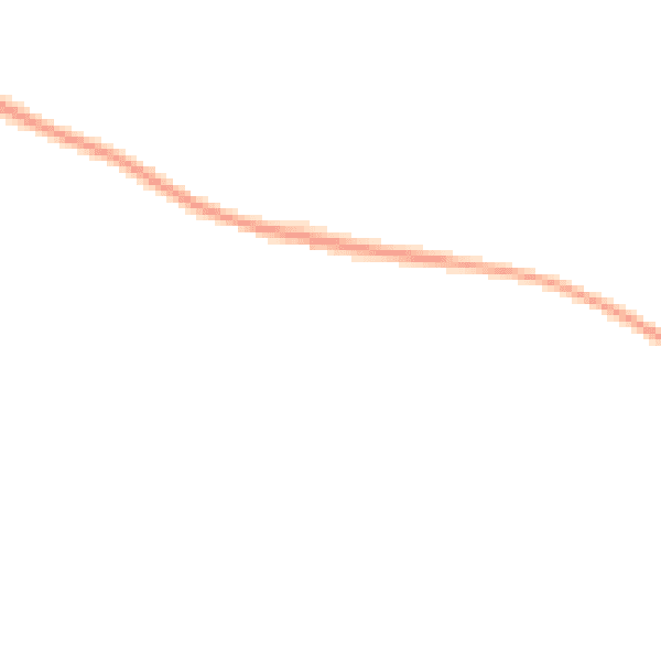 Night-time road noise heatmap for DN38 6AJ