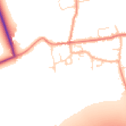 Daytime road noise heatmap for DN39 6AF