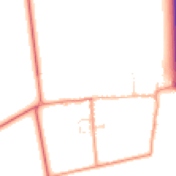 Daytime road noise heatmap for DN39 6GW
