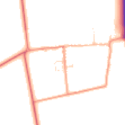 Daytime road noise heatmap for DN39 6RL