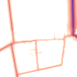 Daytime road noise heatmap for DN39 6RR