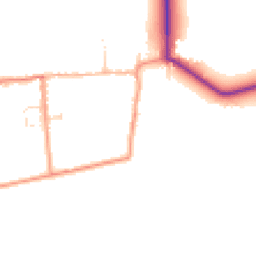Daytime road noise heatmap for DN39 6SB