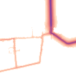 Daytime road noise heatmap for DN39 6SG