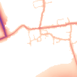 Daytime road noise heatmap for DN39 6SZ