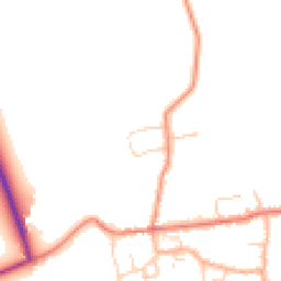 Daytime road noise heatmap for DN39 6TL
