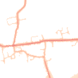 Daytime road noise heatmap for DN39 6US