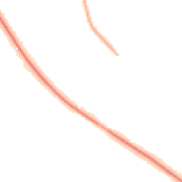 Night-time road noise heatmap for DN4 6QB