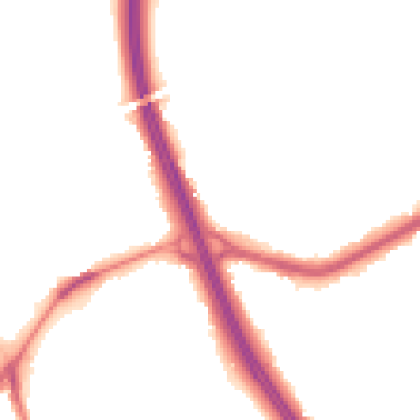 Night-time road noise heatmap for DN4 9NW