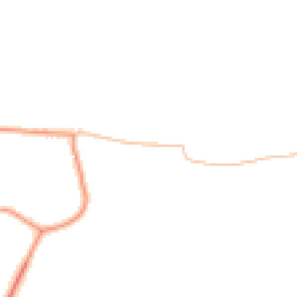 Daytime road noise heatmap for DN6 0HB