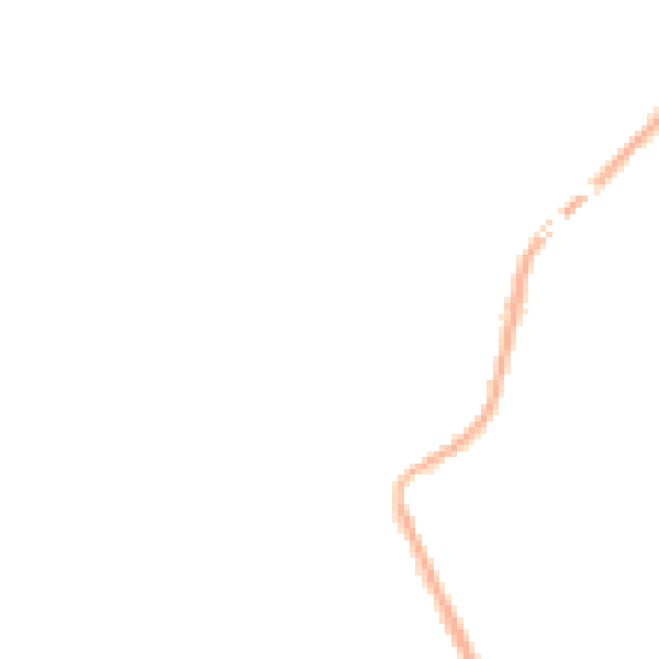 Night-time road noise heatmap for DN6 7ED