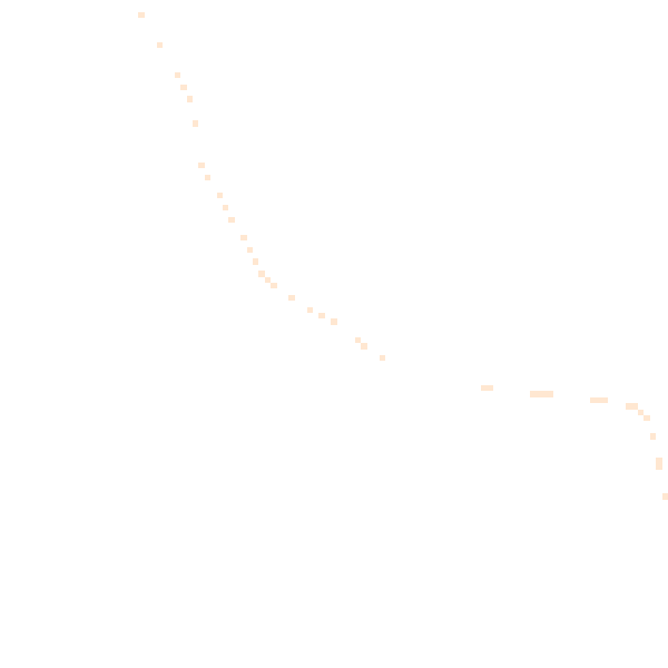 Night-time road noise heatmap for DN9 1AB