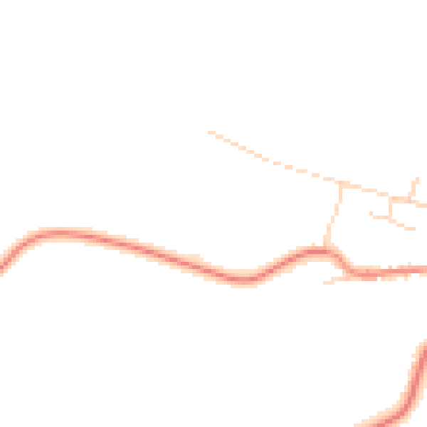 Daytime road noise heatmap for DN9 1BA