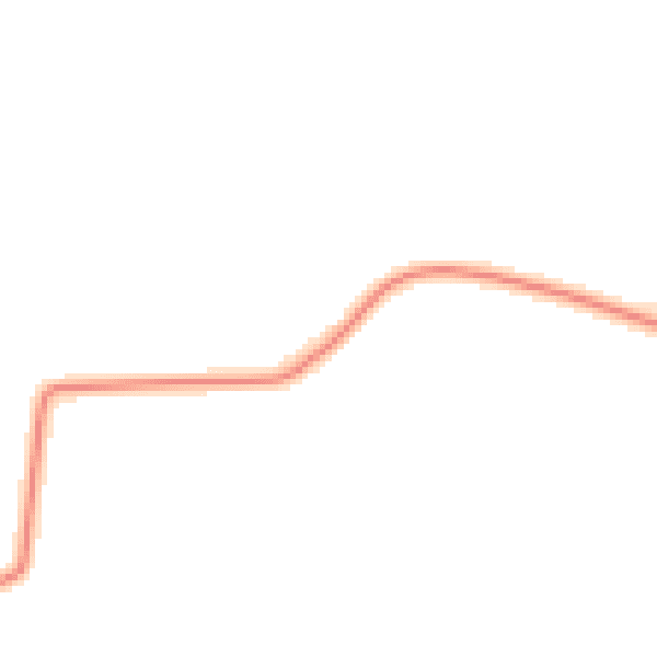 Daytime road noise heatmap for DN9 1BB