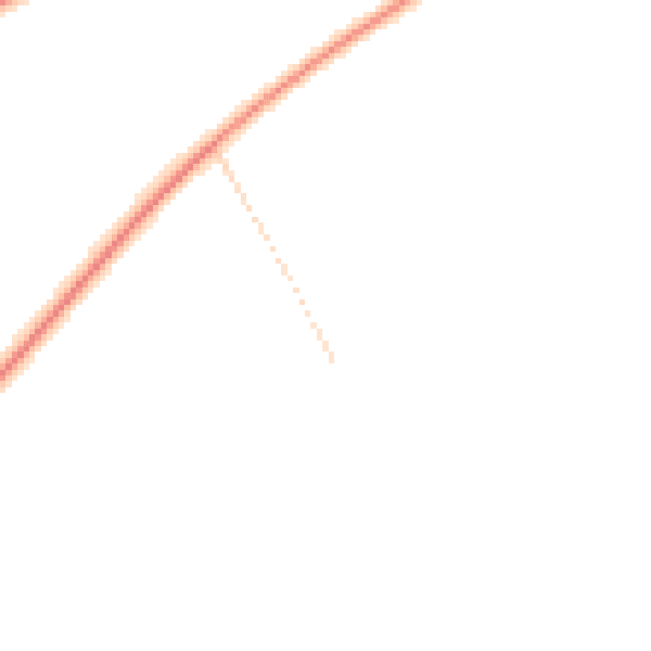 Daytime road noise heatmap for DN9 1BE