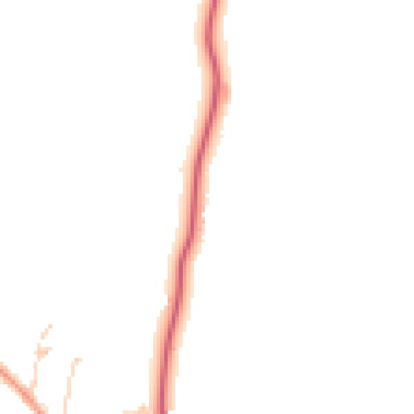 Daytime road noise heatmap for DN9 1JW
