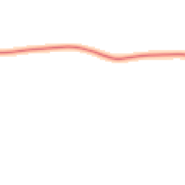 Daytime road noise heatmap for DN9 1LY