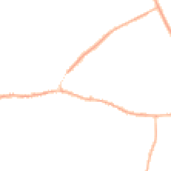 Night-time road noise heatmap for DN9 2HN