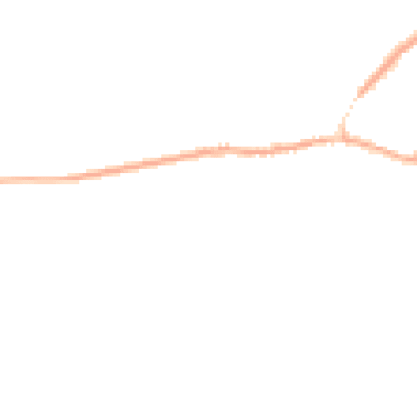 Night-time road noise heatmap for DN9 2HZ