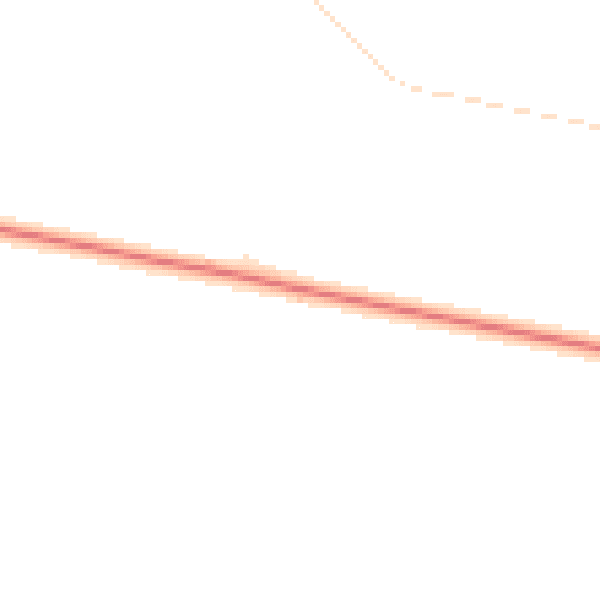 Daytime road noise heatmap for DN9 2NR