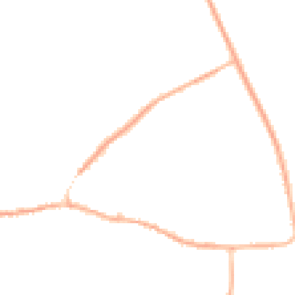 Night-time road noise heatmap for DN9 2NY